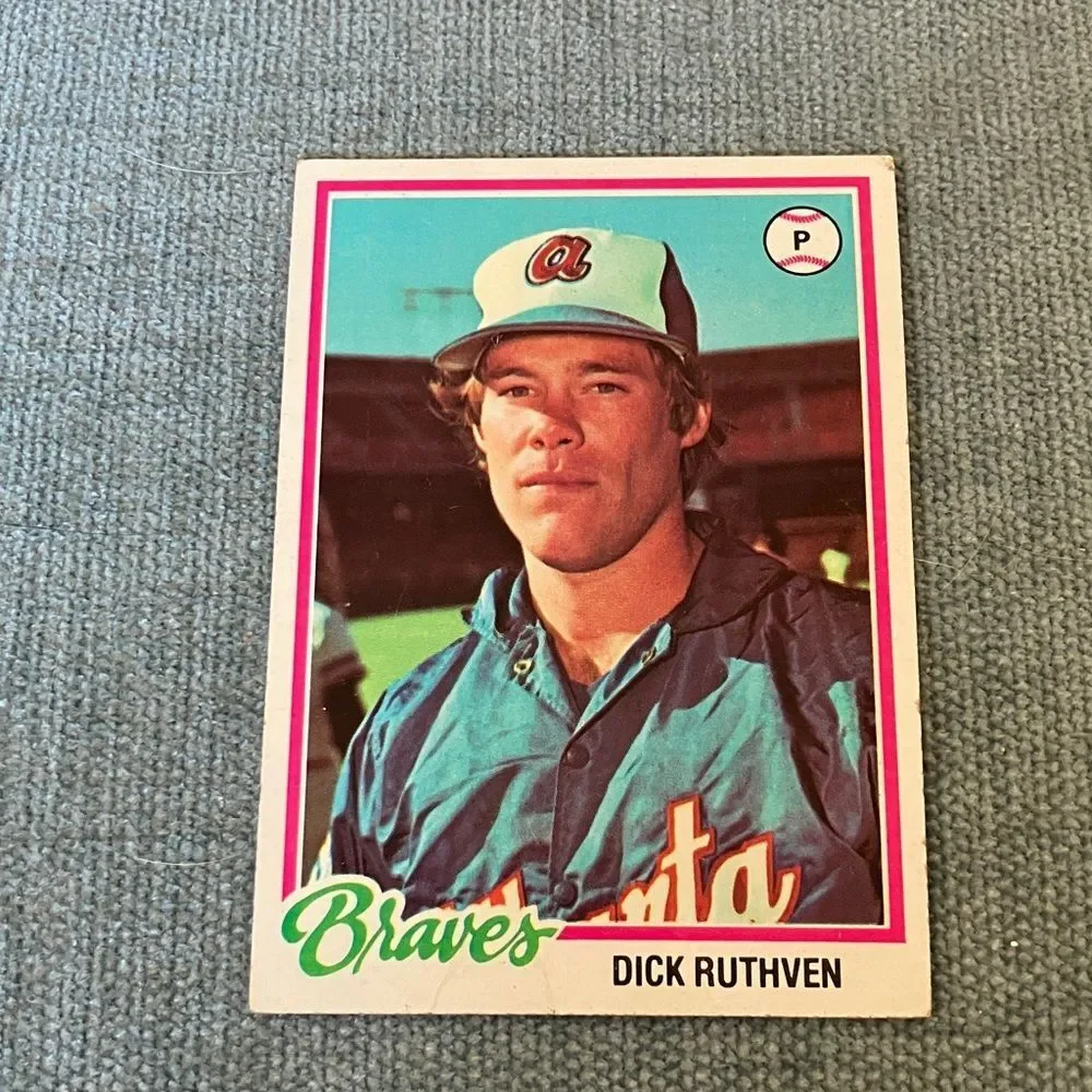 1978 Topps Atlanta Braves Baseball Card Trading Card